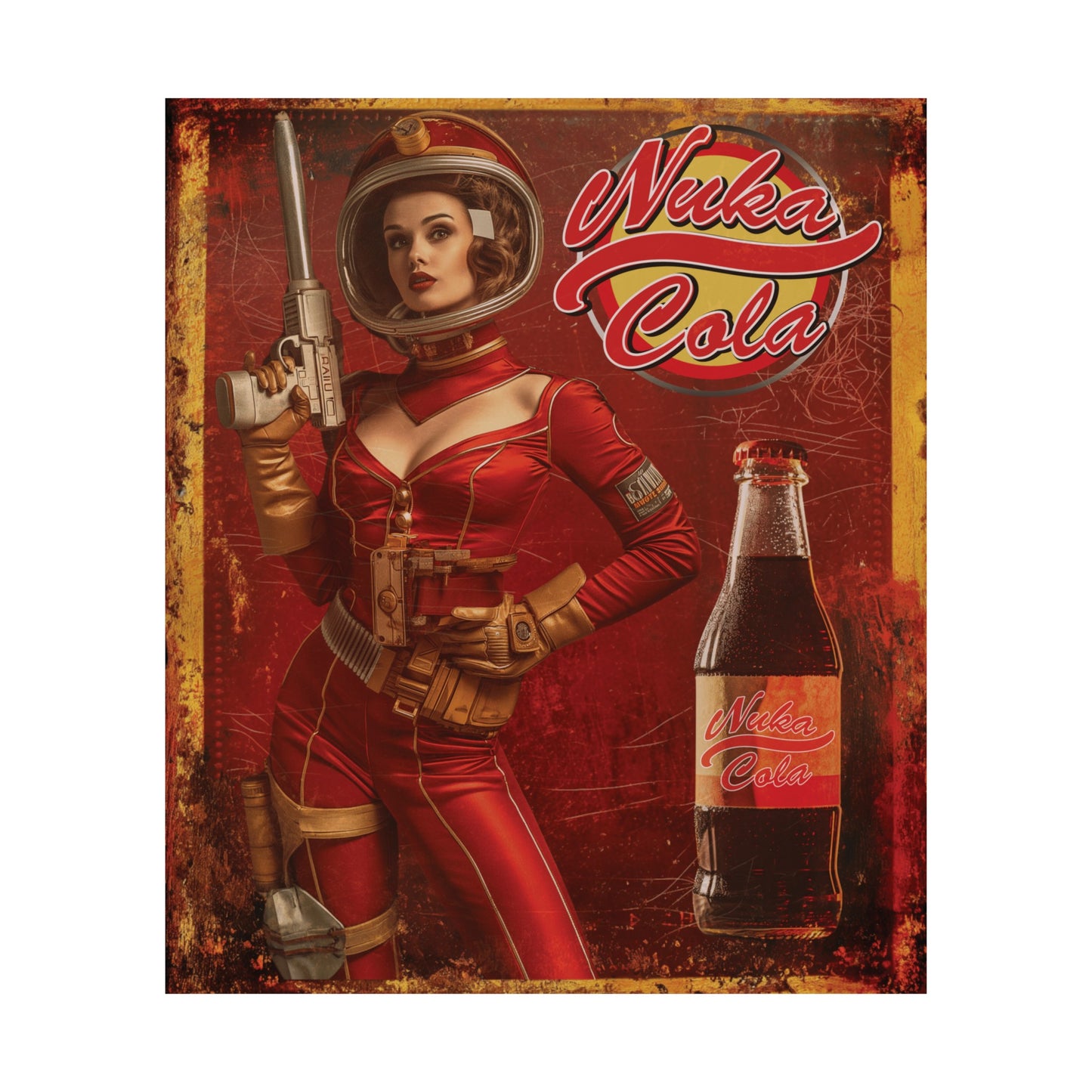 Nuka-Cola Sign Matte Vertical Posters