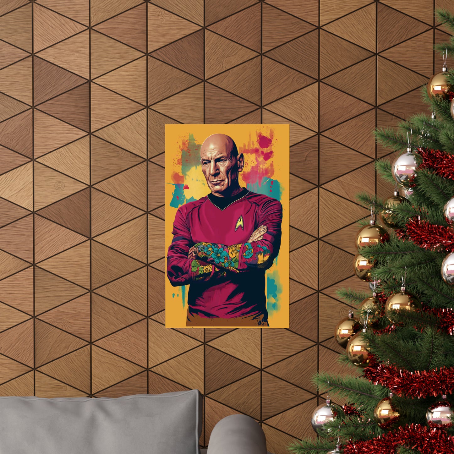 Picard 1 Matte Vertical Posters