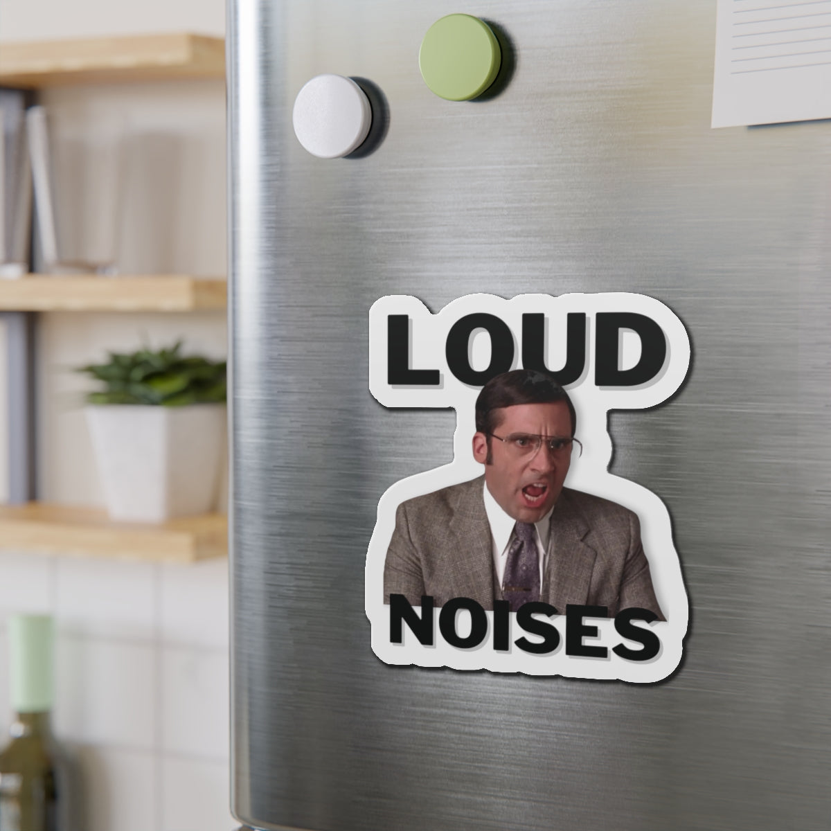 Loud Noises Die-Cut Magnets