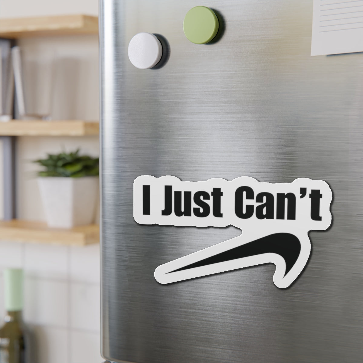 I Just Can't Die-Cut Magnets