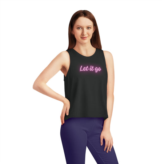 Let It Go Women's Dancer Cropped Tank Top