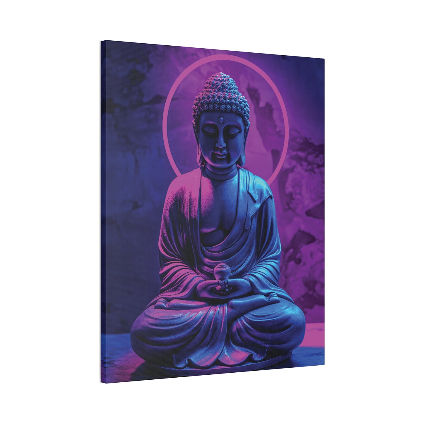 Buddha 20 Canvas Stretched, 0.75"