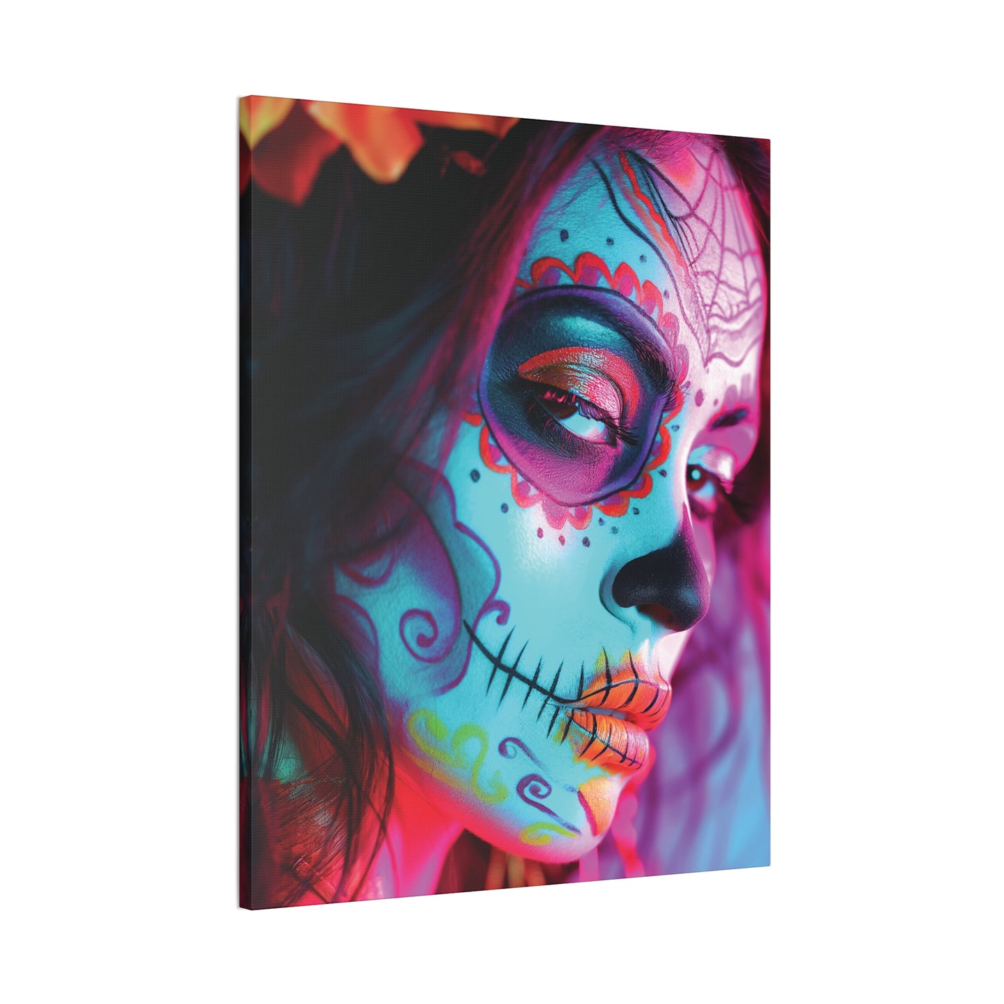 Day of the Dead 11 Canvas Stretched, 0.75"