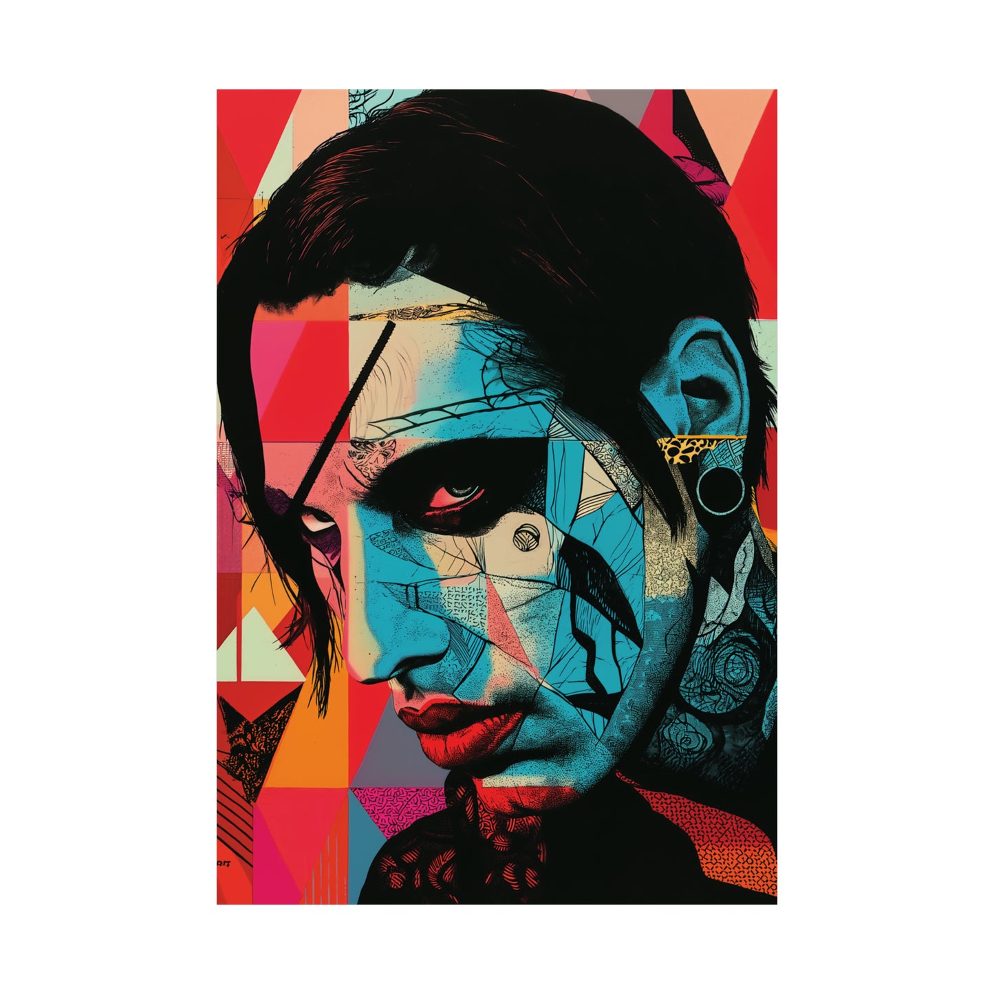 Manson 2 Matte Vertical Posters