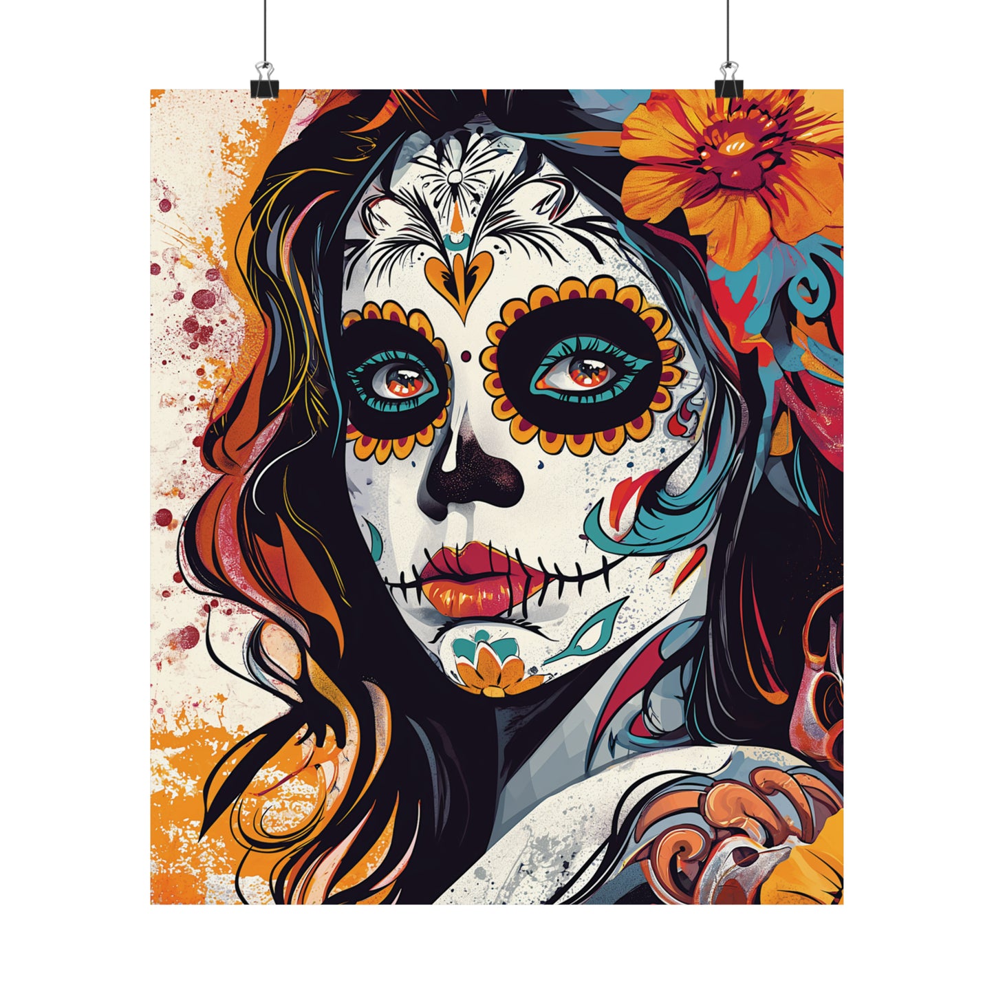 Day of the Dead 8 Matte Vertical Posters