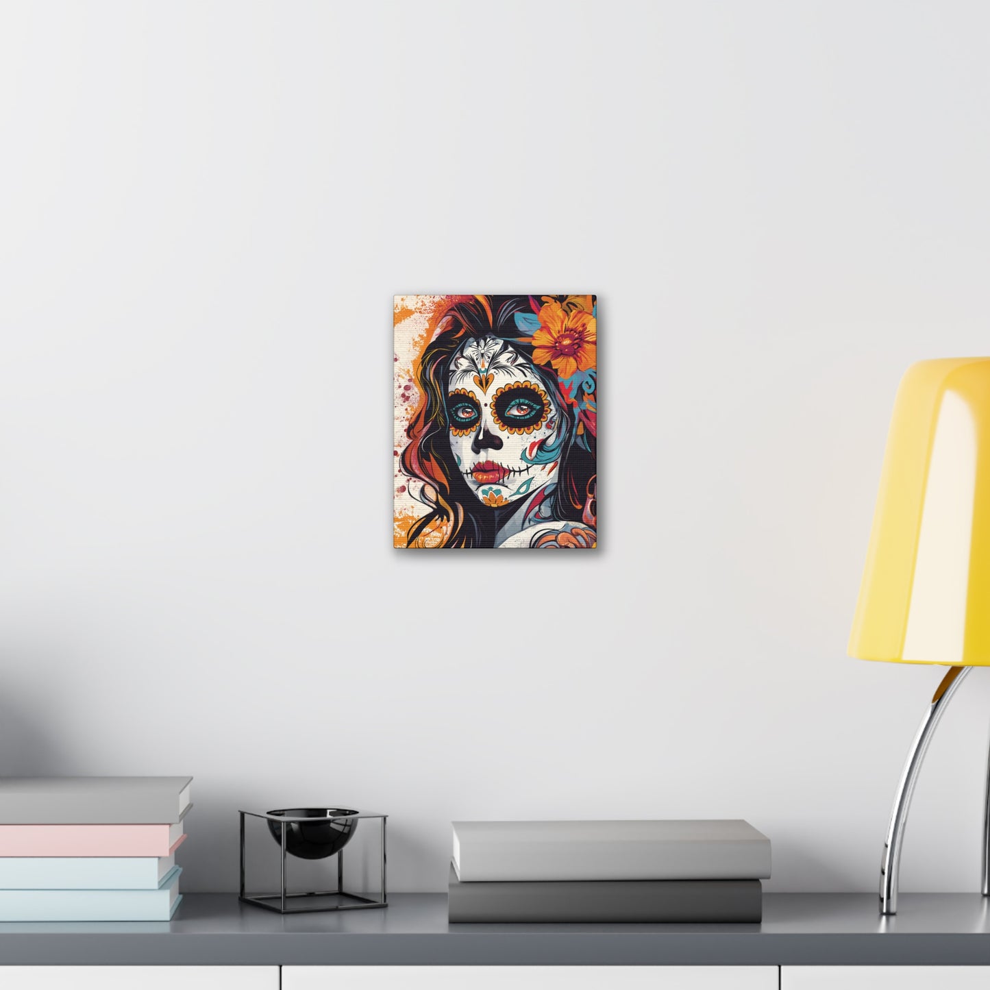 Day of the Dead 8 Canvas Stretched, 0.75"