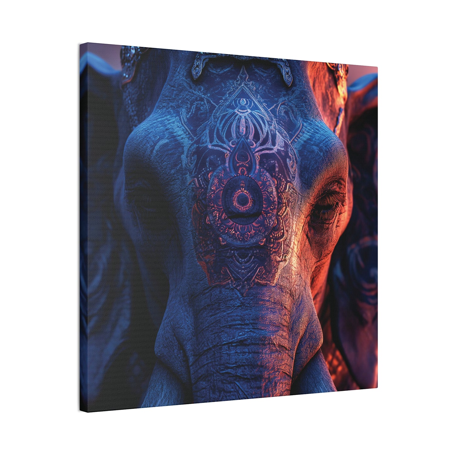 Ganesha 2 Canvas Stretched, 0.75"