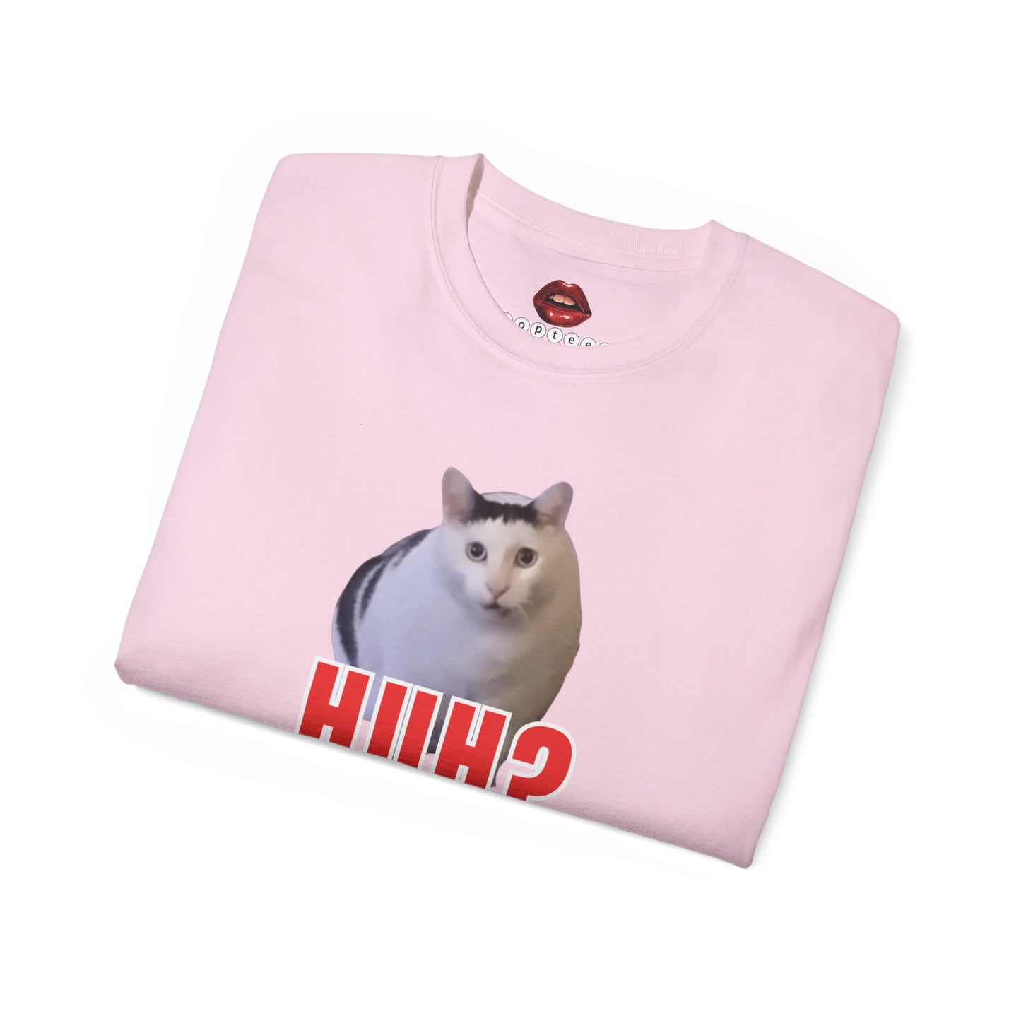 Huh? Cat Unisex Ultra Cotton Tee