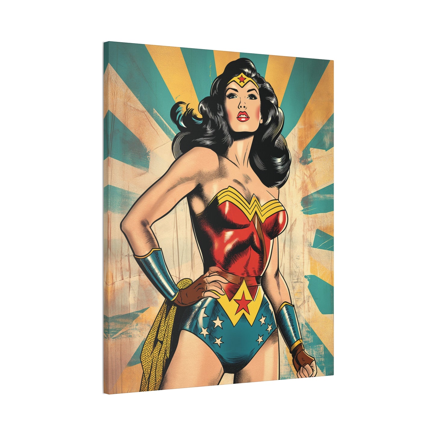 Wonder 1 Canvas Stretched, 0.75"