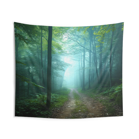 Misty Woods 3 Indoor Wall Tapestries