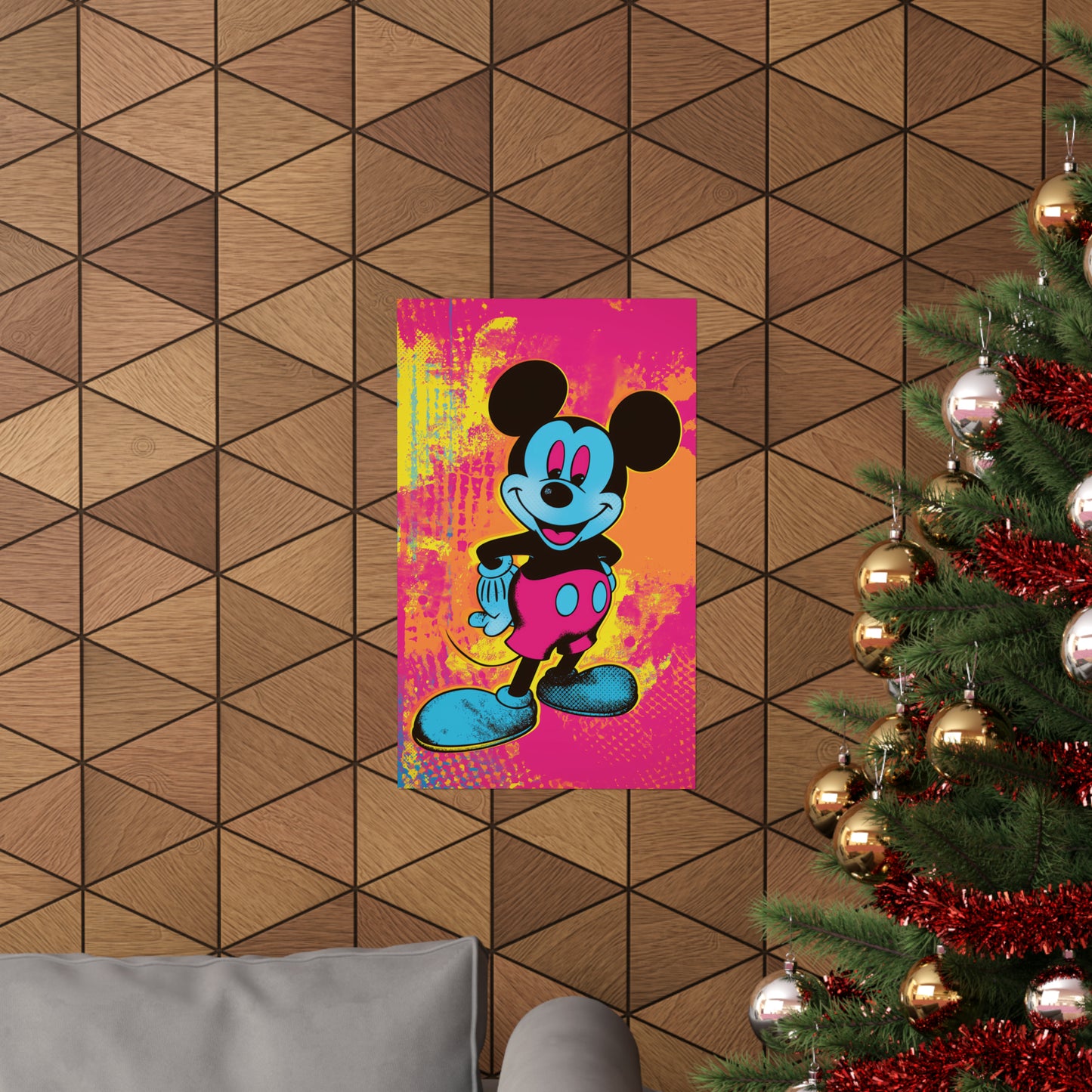 Mick the Mouse 3 Matte Vertical Posters