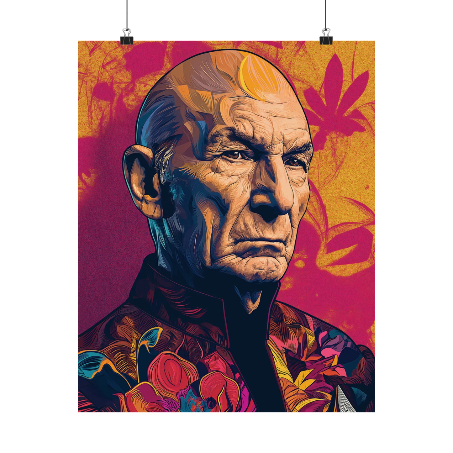 Picard 1 Matte Vertical Posters