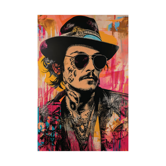 Depp 1 Matte Vertical Posters