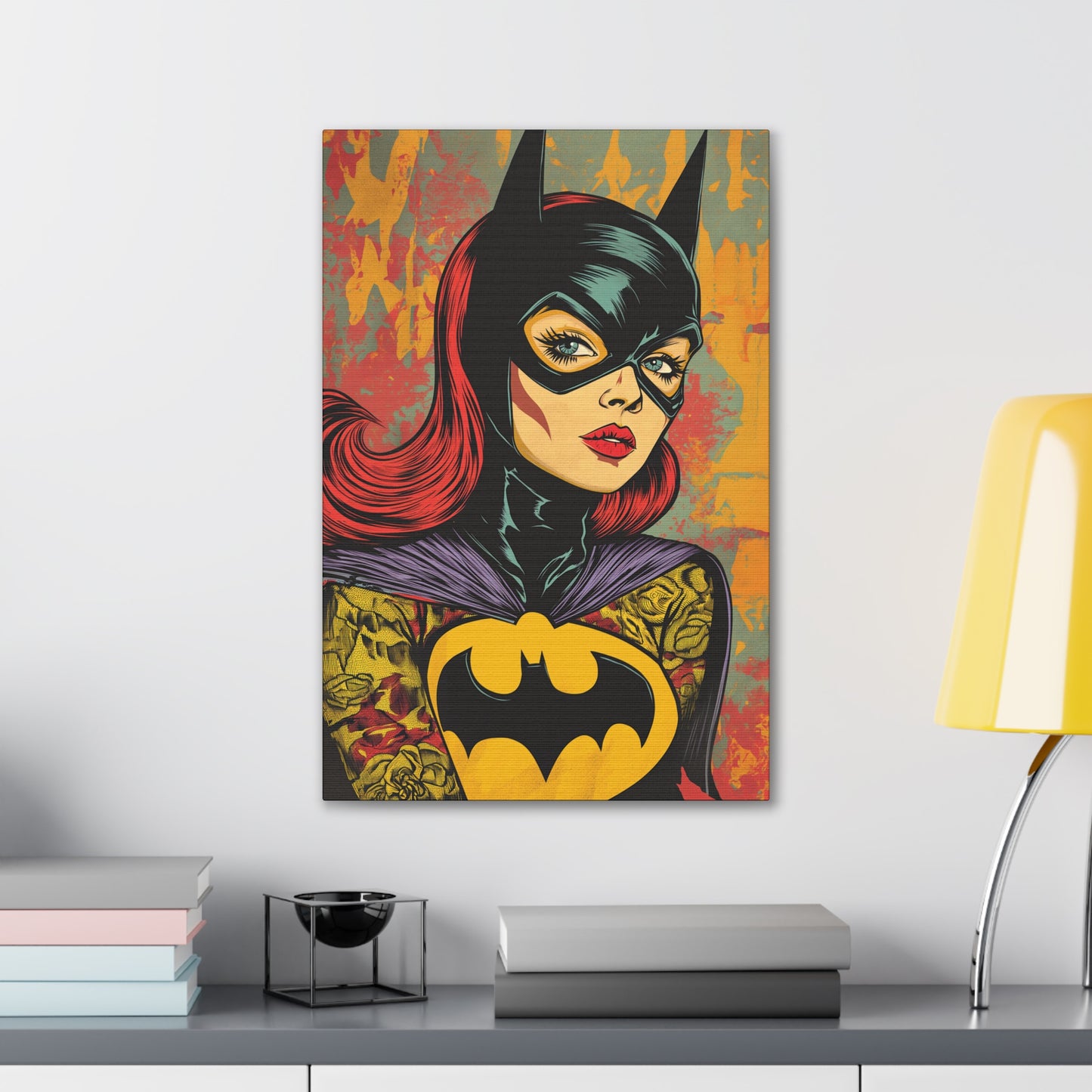 Batgirl 1 Canvas Stretched, 0.75"