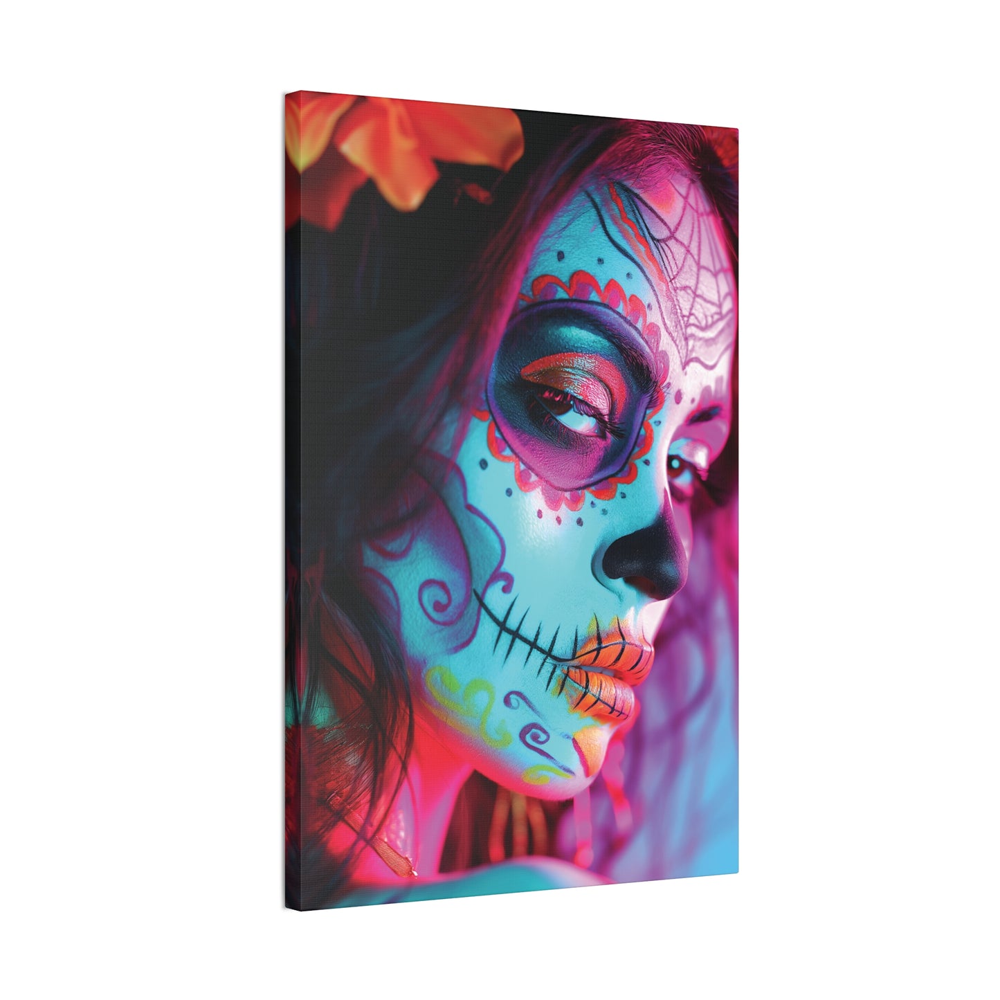 Day of the Dead 11 Canvas Stretched, 0.75"