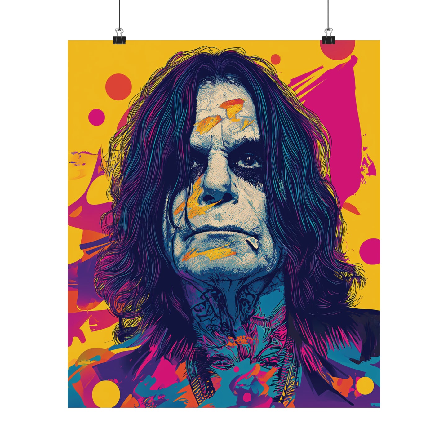 Ozzy 2 Matte Vertical Posters