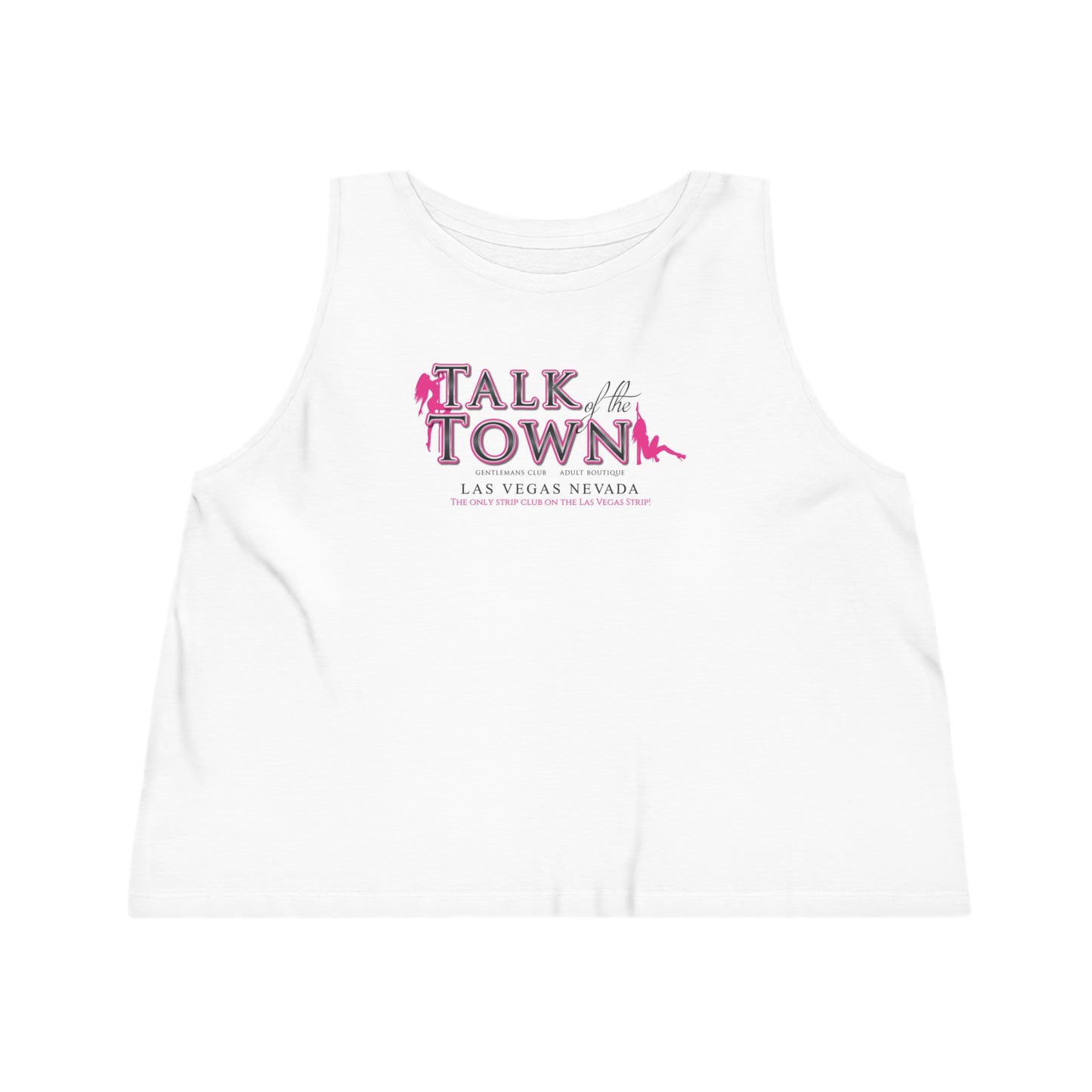 Talk Of the Town Women's Dancer Cropped Tank Top