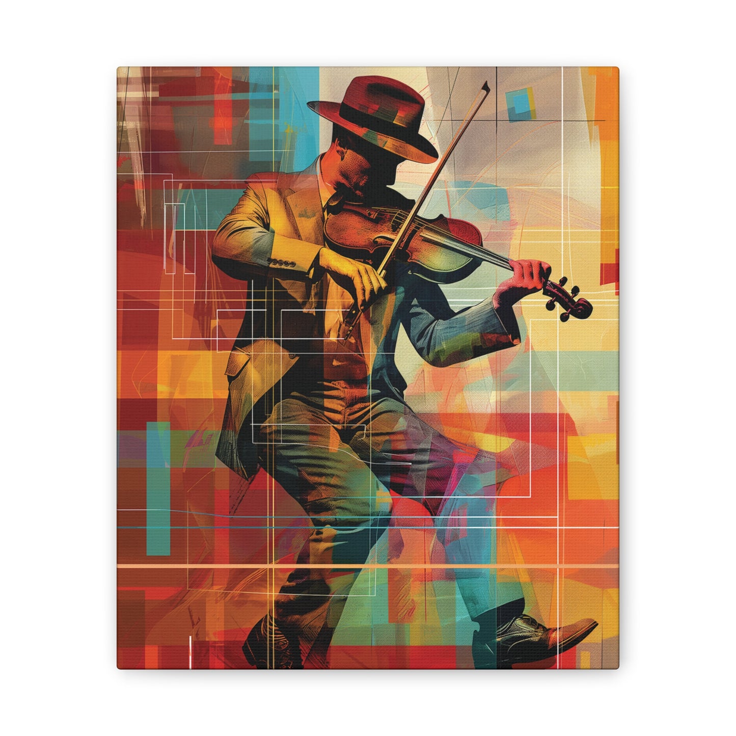 Violin 1 Canvas Stretched, 0.75"