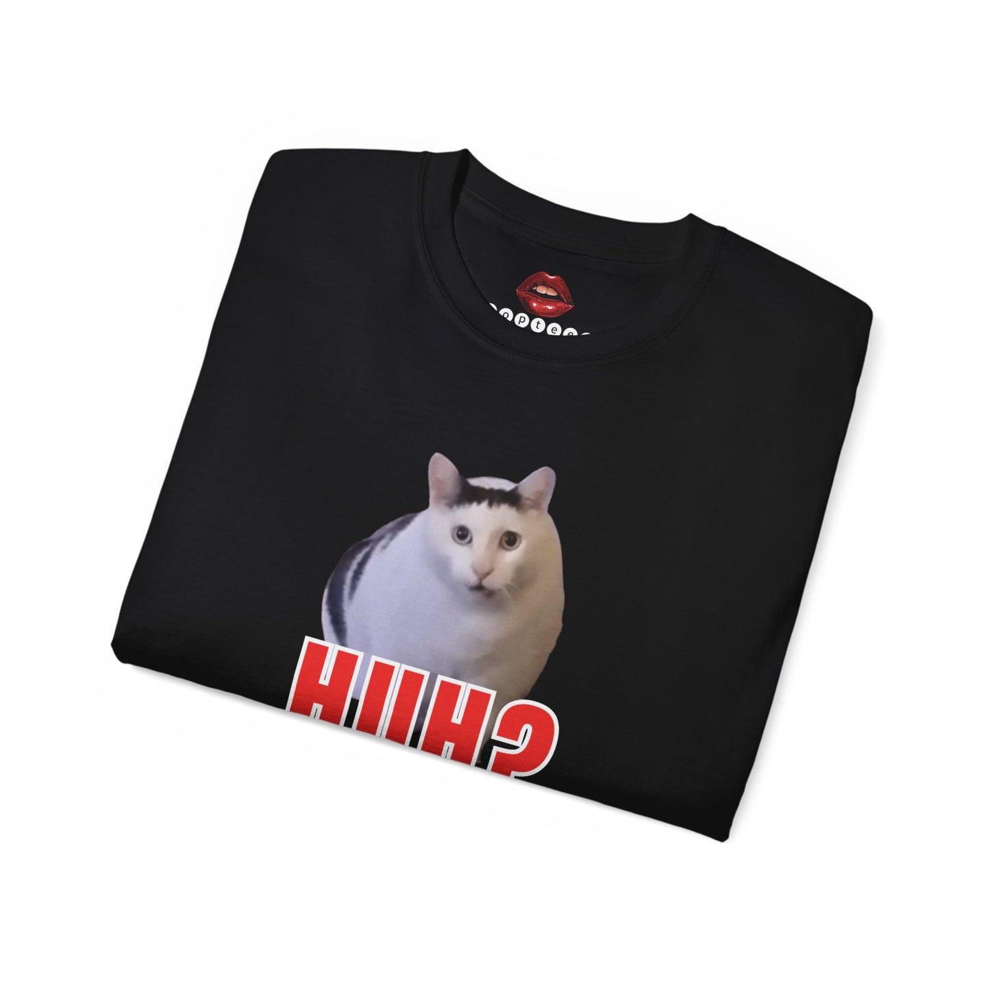 Huh? Cat Unisex Ultra Cotton Tee