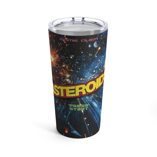 Asteroids Black  It Tumbler 20oz