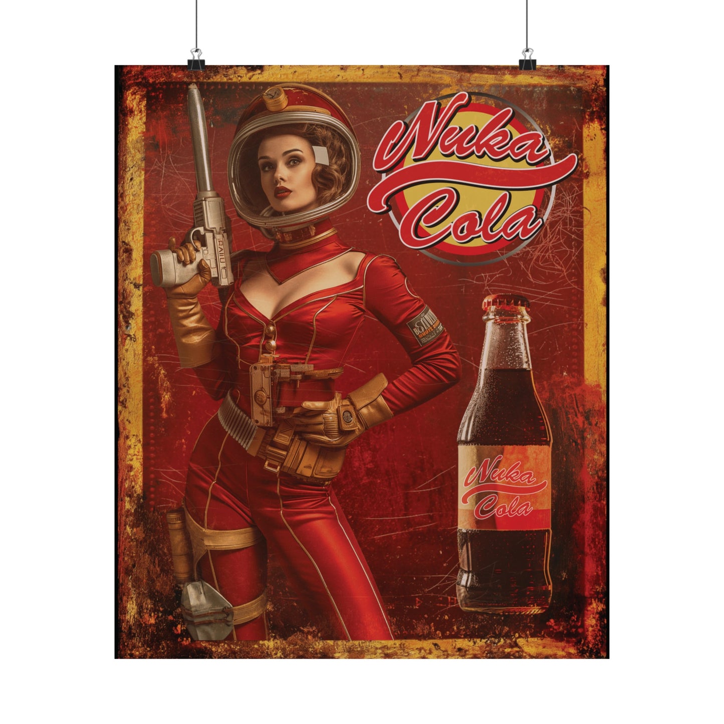 Nuka-Cola Sign Matte Vertical Posters