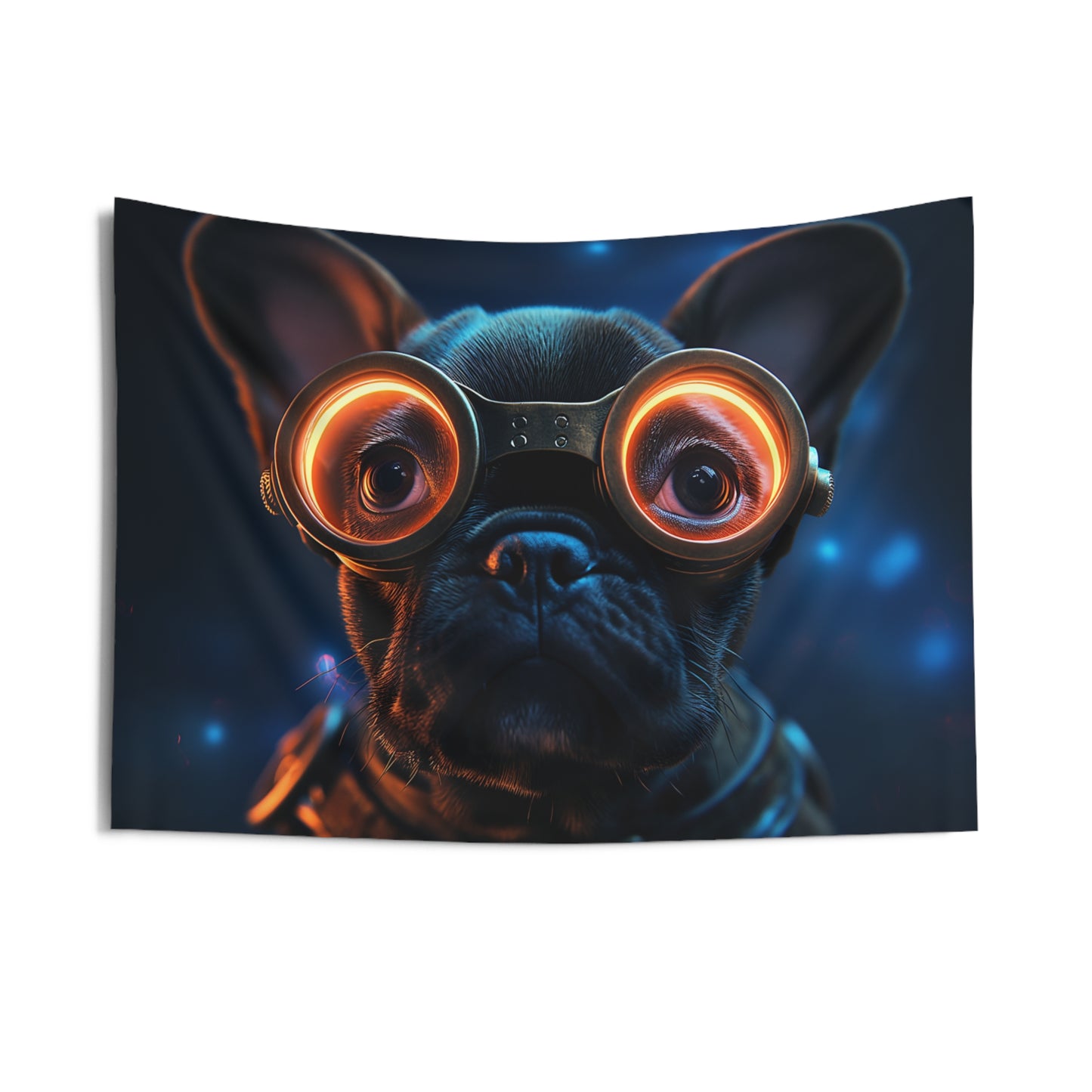 Pug Cadet Indoor Wall Tapestries