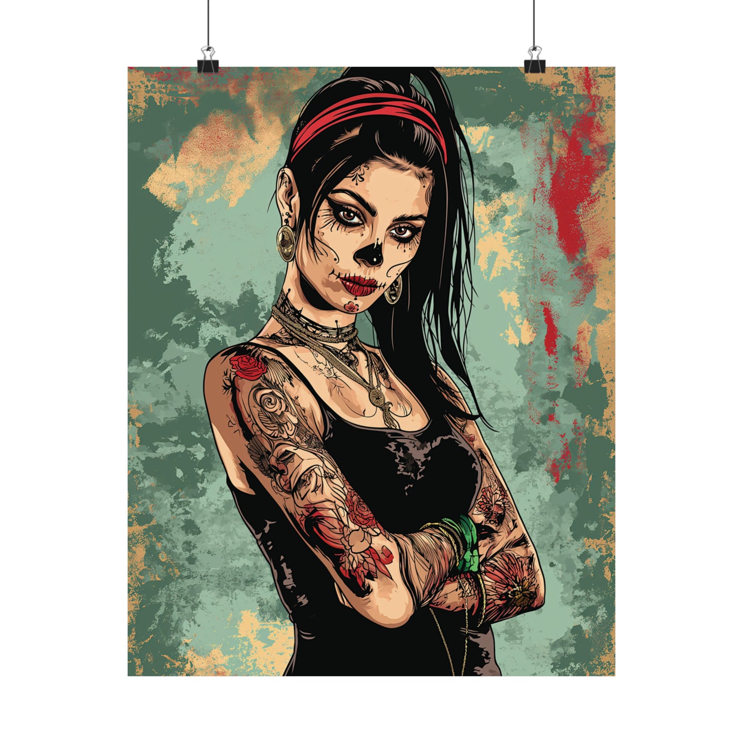 Day of the Dead 2 Matte Vertical Posters