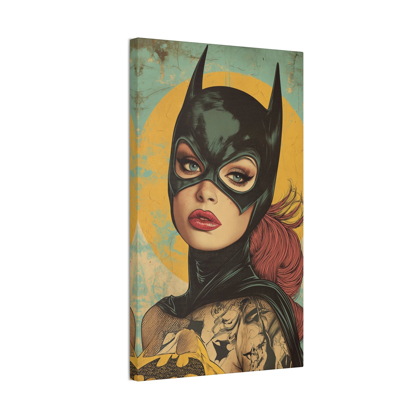 Batgirl 2 Canvas Stretched, 0.75"