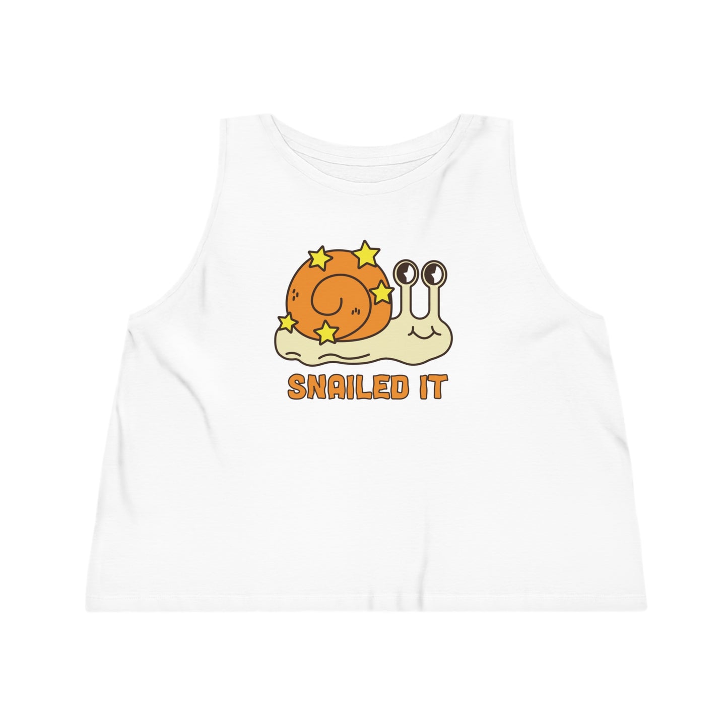 Snailed It Women's Dancer Cropped Tank Top