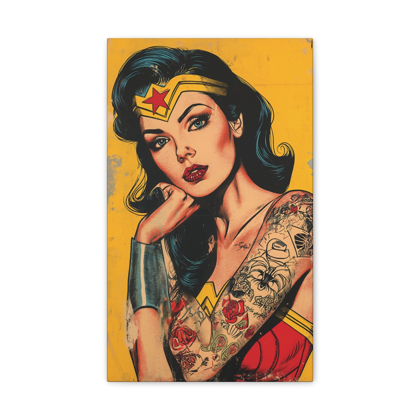 Wonder 1 Canvas Stretched, 0.75"