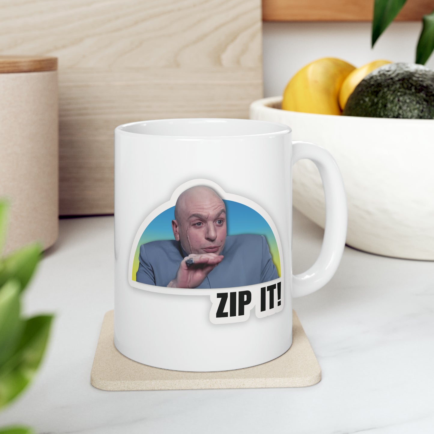 Zip!  Ceramic Mug 11oz