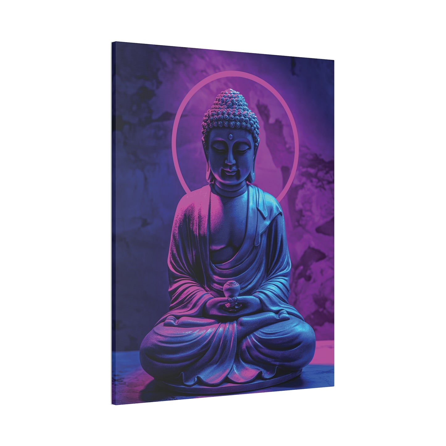 Buddha 20 Canvas Stretched, 0.75"