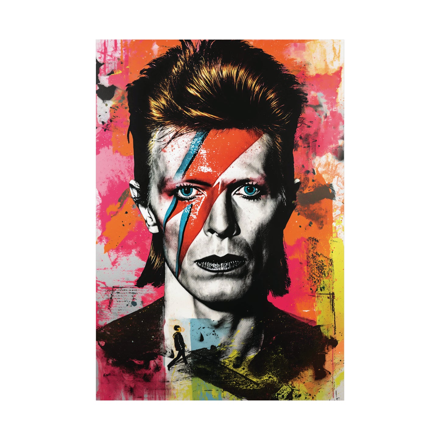 Bowie 2 Matte Vertical Posters