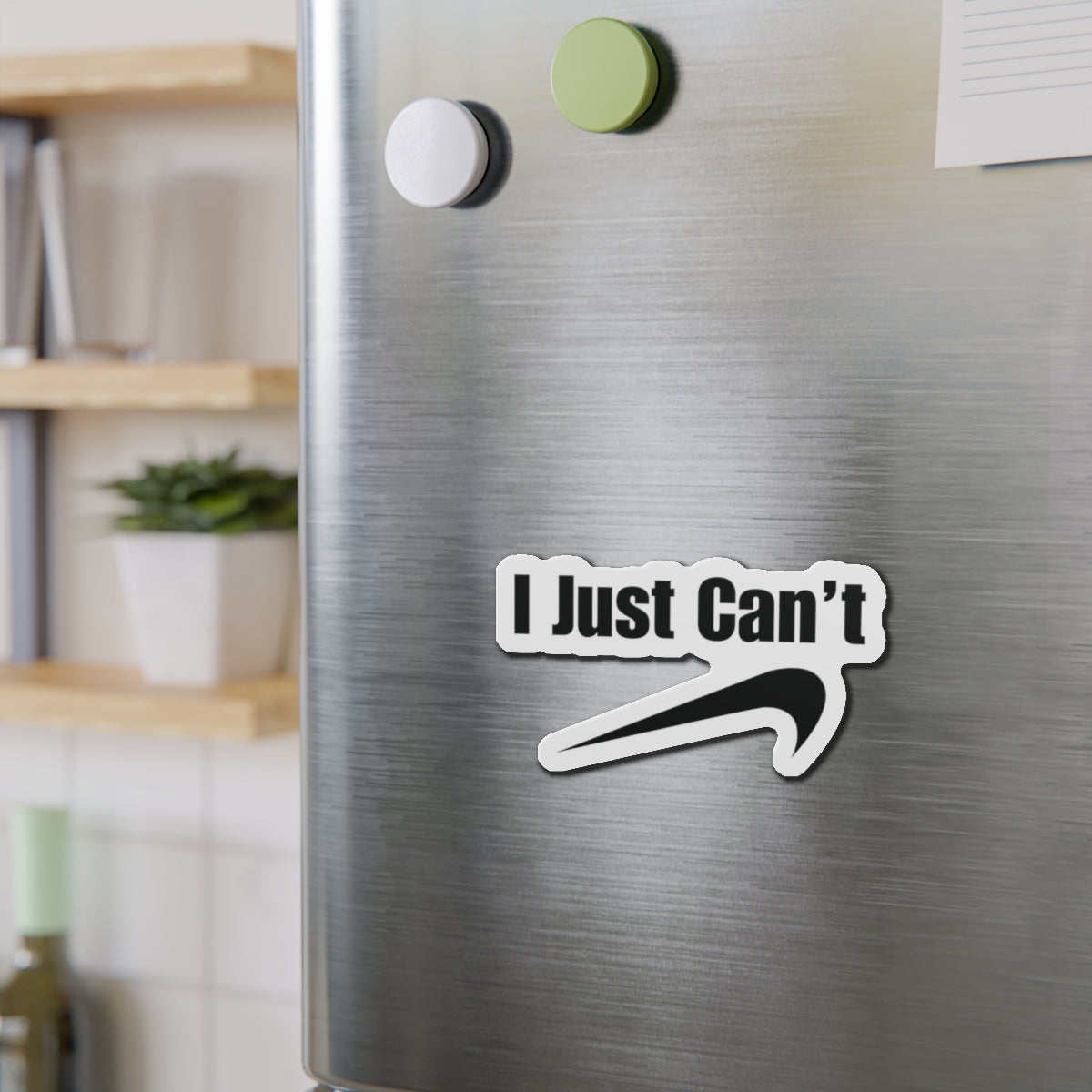 I Just Can't Die-Cut Magnets