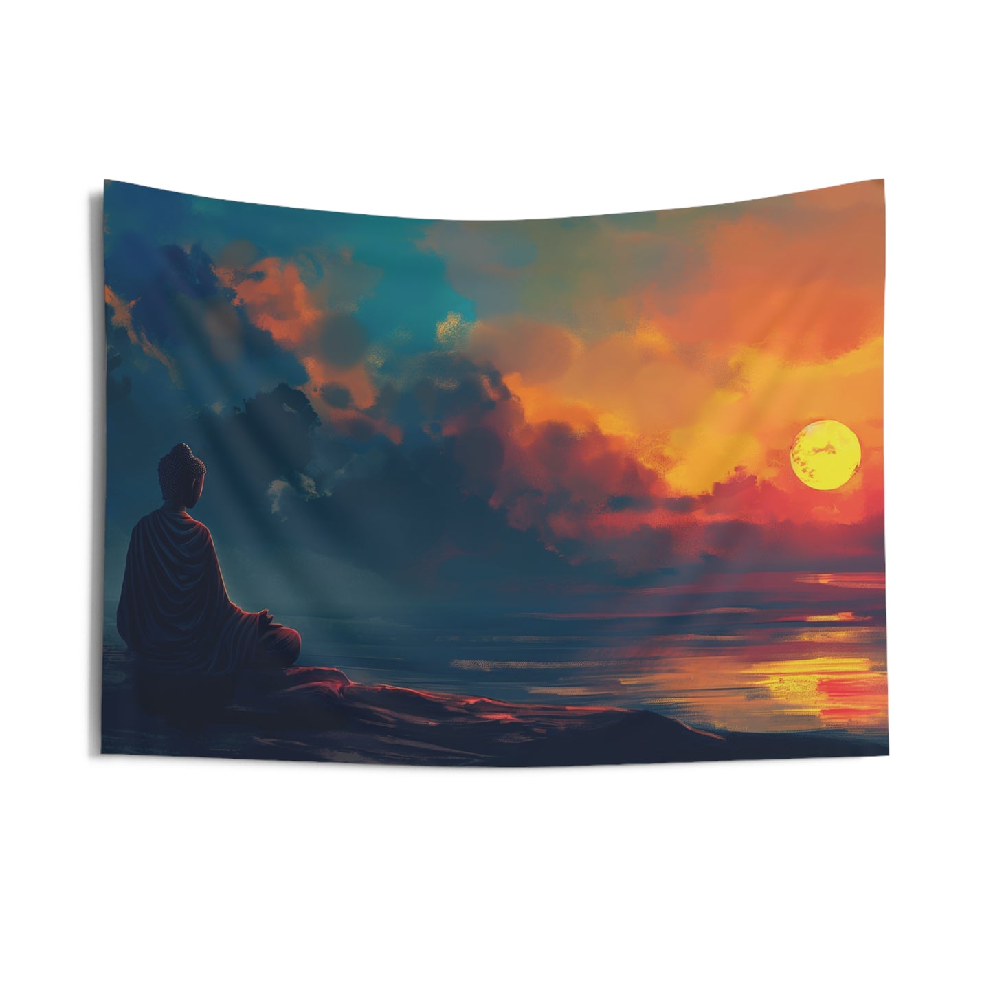 Buddha 4 Indoor Wall Tapestries