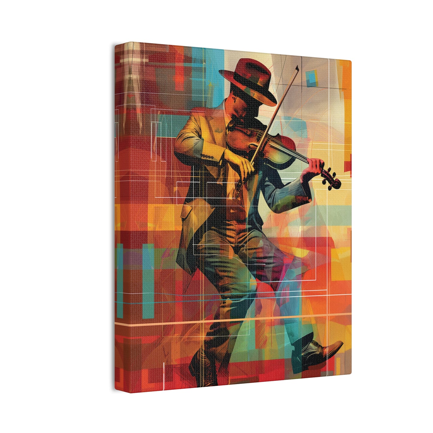 Violin 1 Canvas Stretched, 0.75"