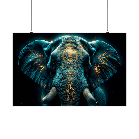 Ganesha 4 Horizontal Posters