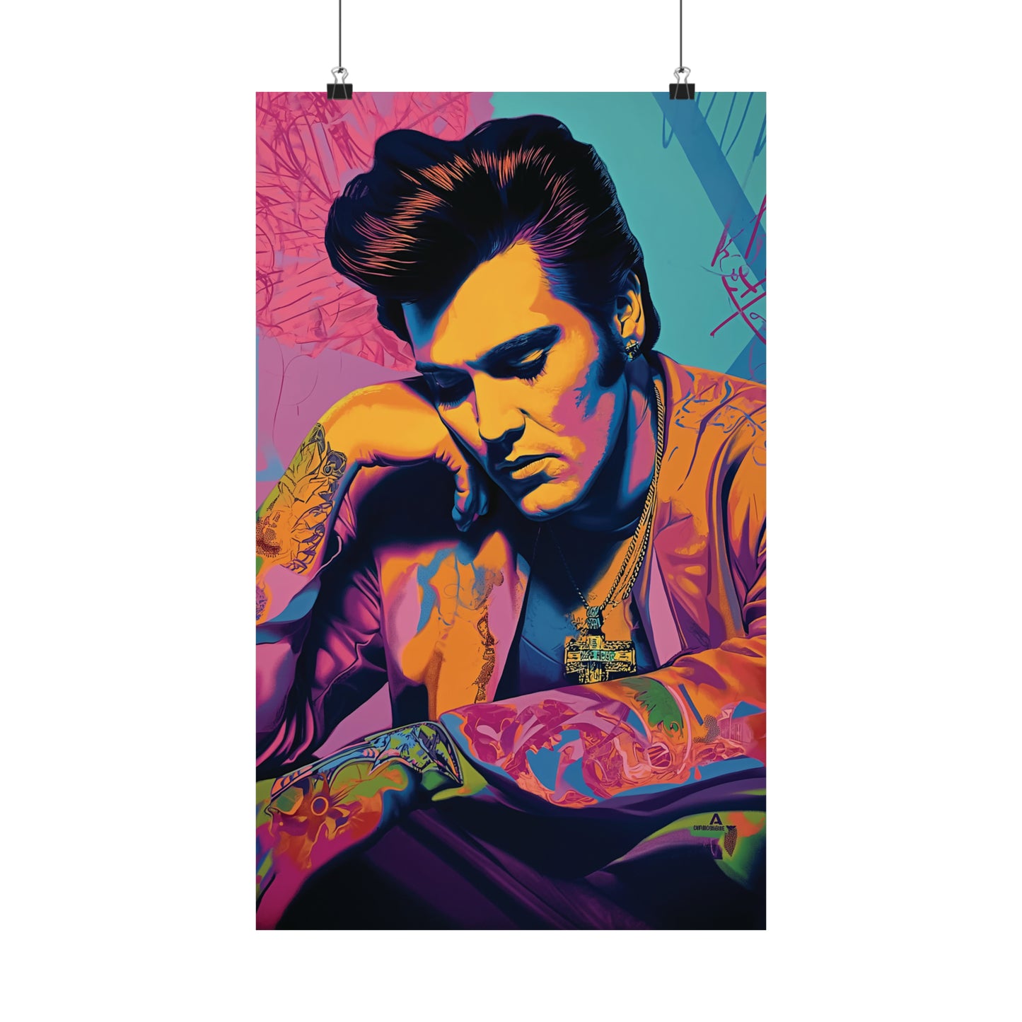 Elvis 1 Matte Vertical Posters