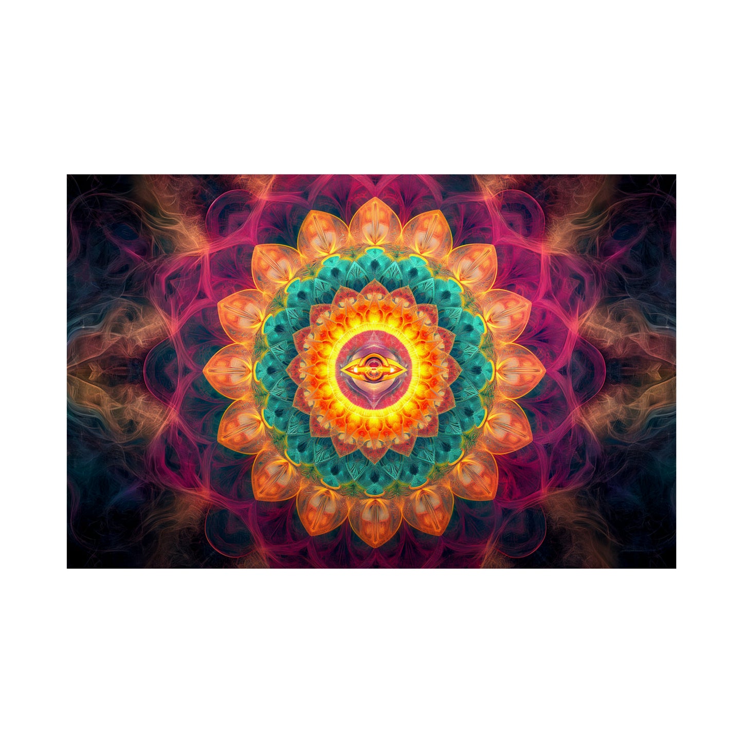 Mandala 16 Horizontal Posters