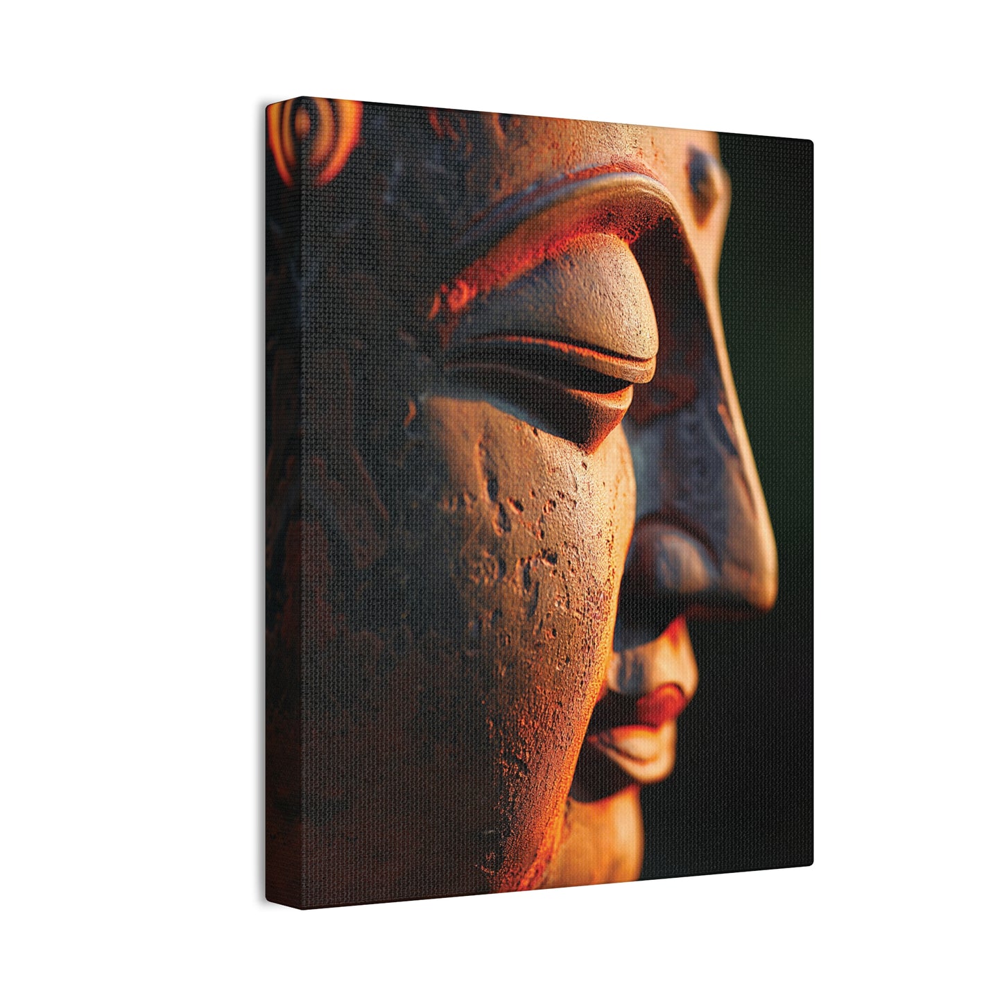 Buddha 23 Canvas Stretched, 0.75"