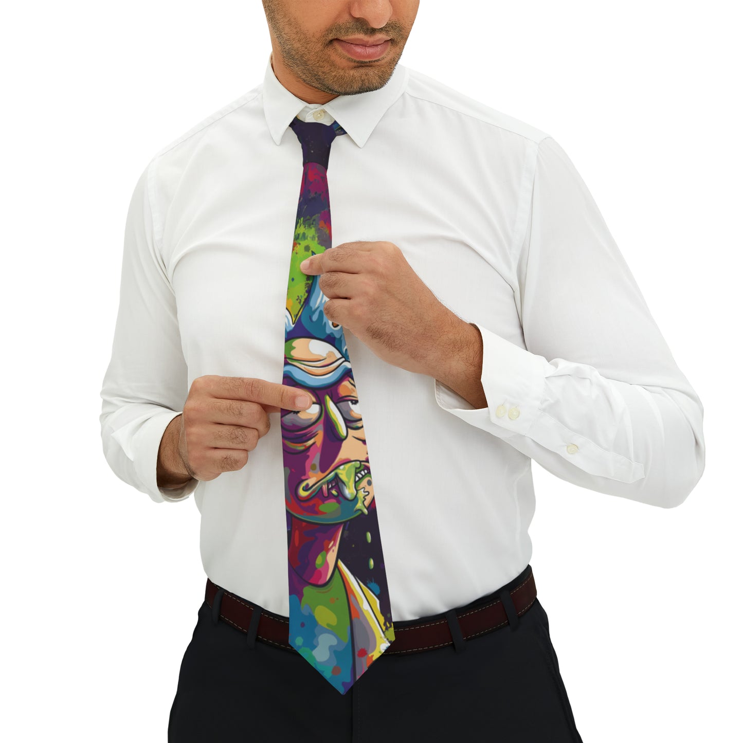 Rick Morty 1 Necktie