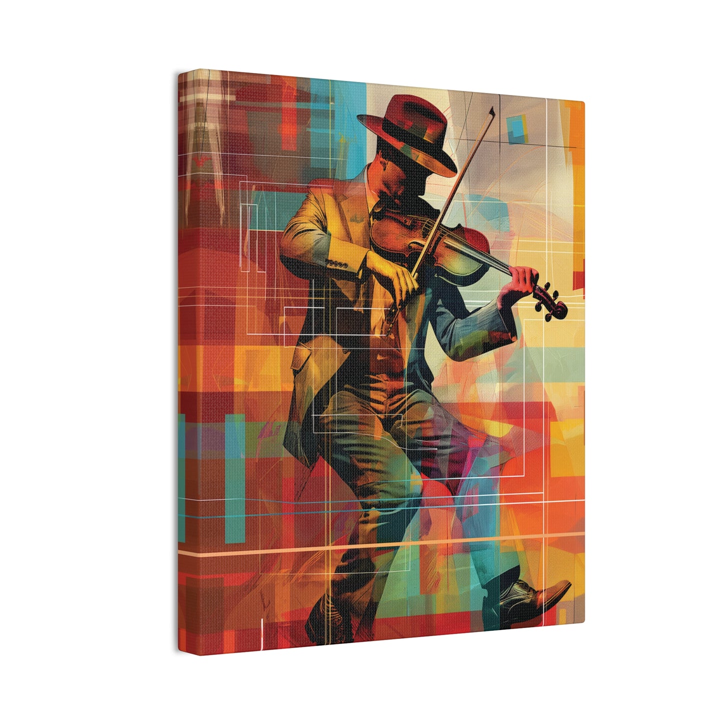 Violin 1 Canvas Stretched, 0.75"