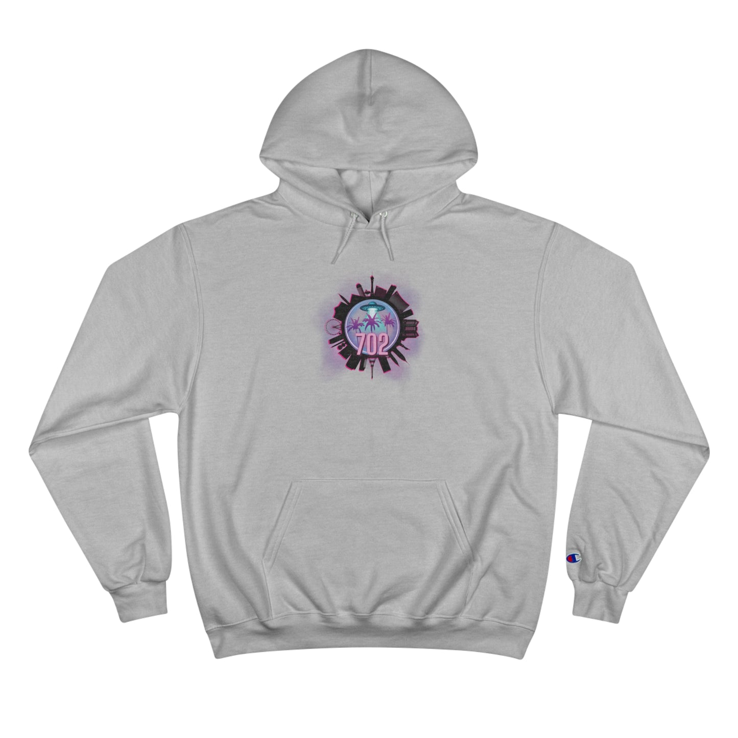 Las Vegas 702  Champion Hoodie