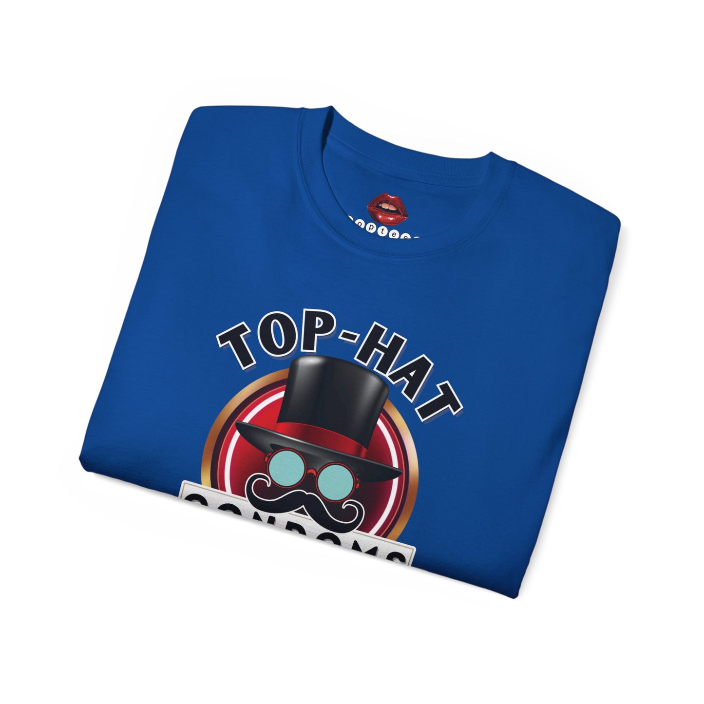 Top Hat Condoms Unisex Ultra Cotton Tee