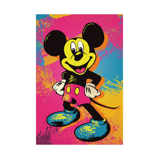 Mick the Mouse 5 Matte Vertical Posters