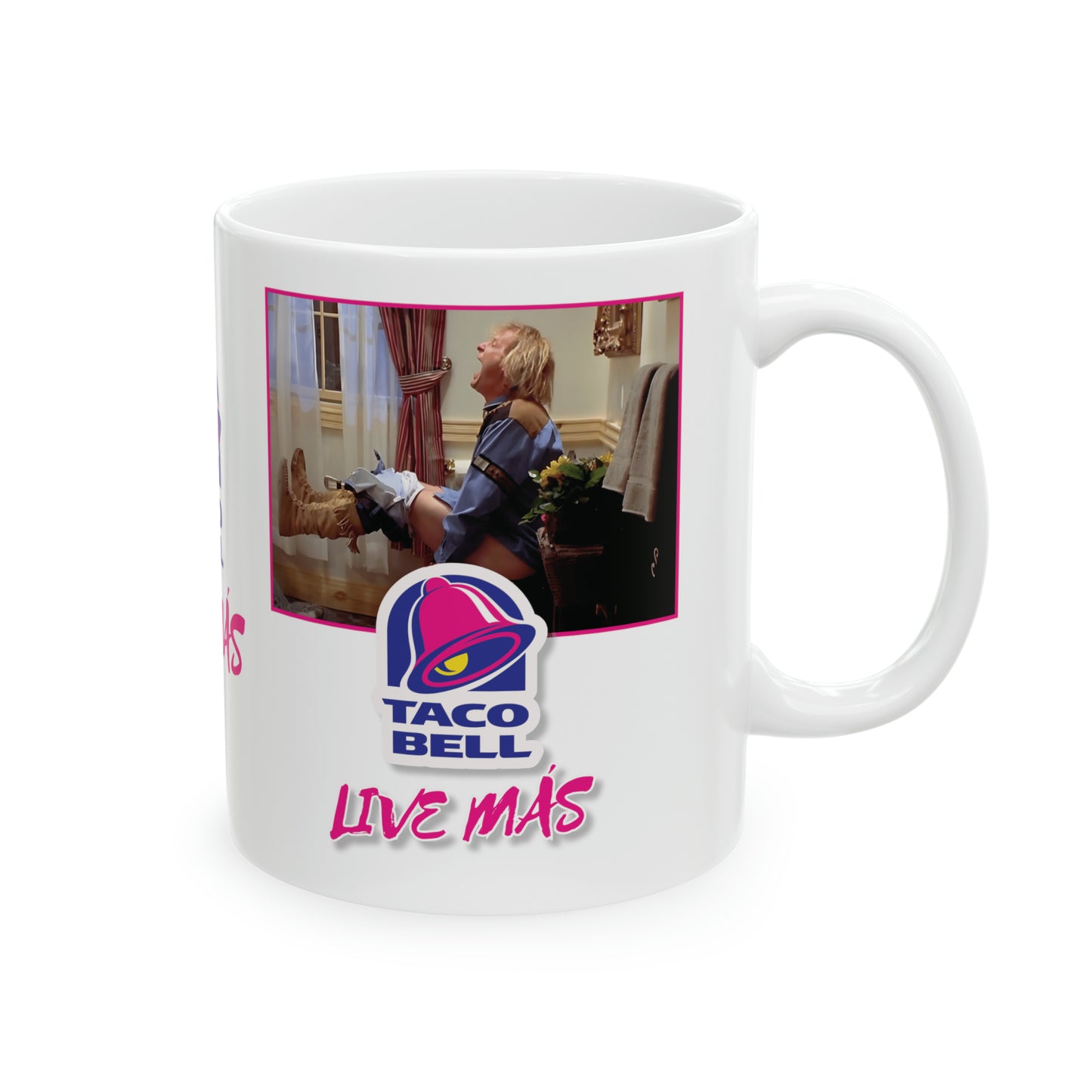 Living Mas!  Ceramic Mug 11oz