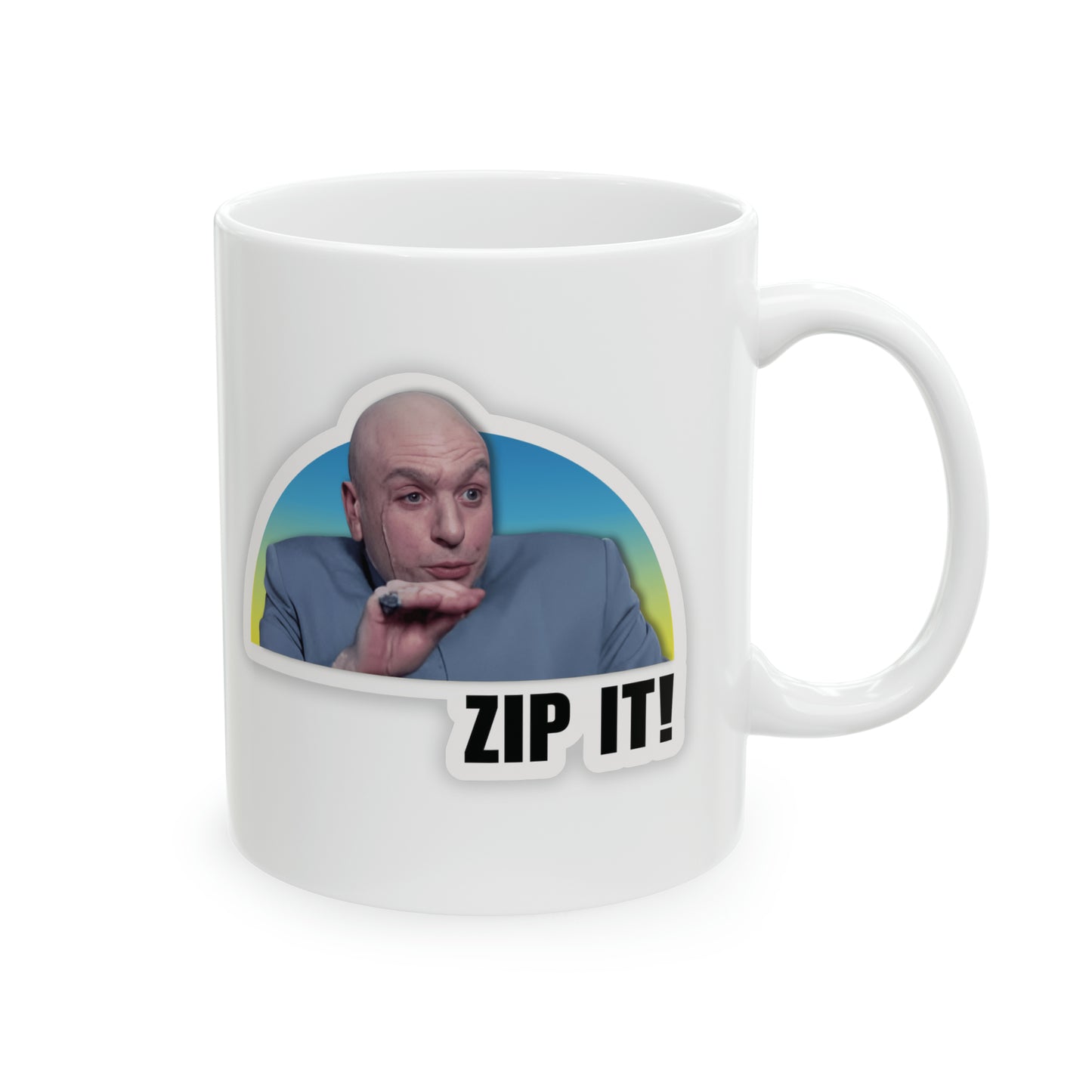 Zip!  Ceramic Mug 11oz