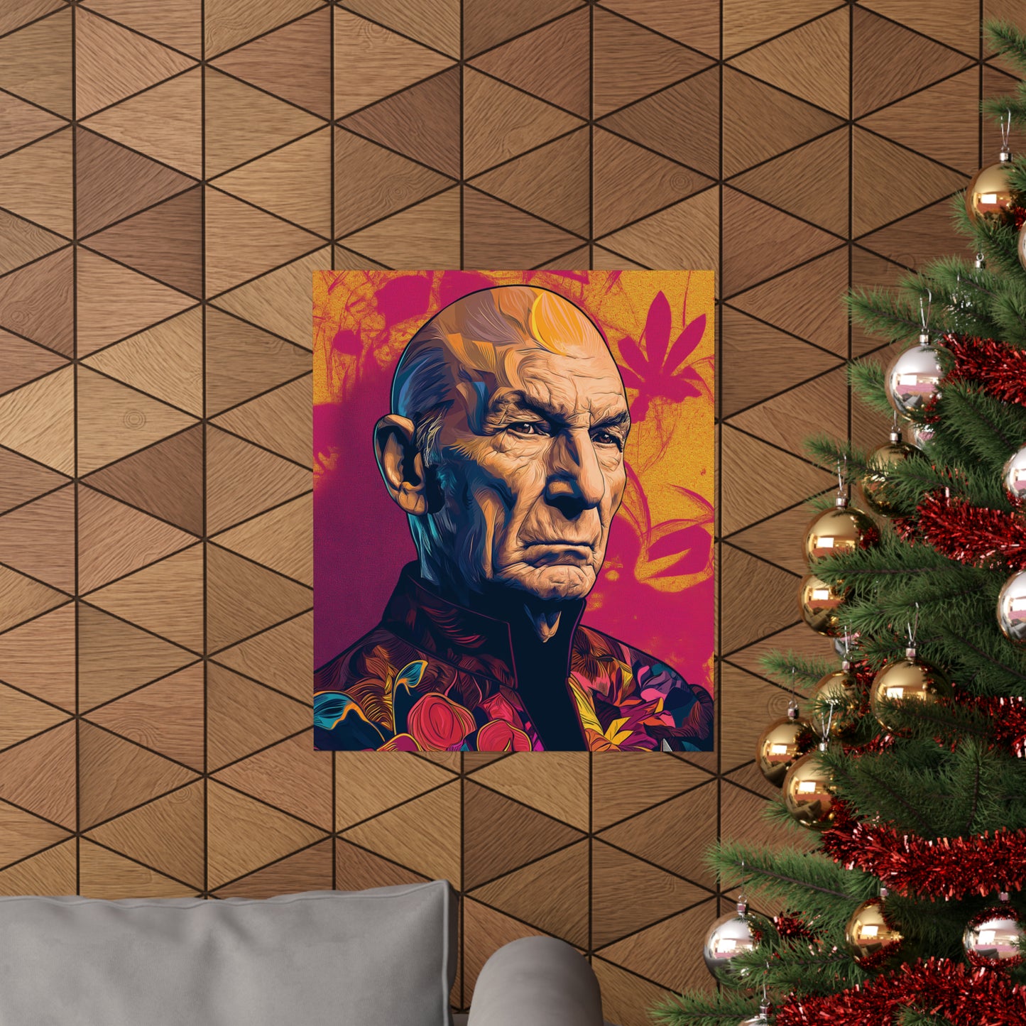 Picard 1 Matte Vertical Posters