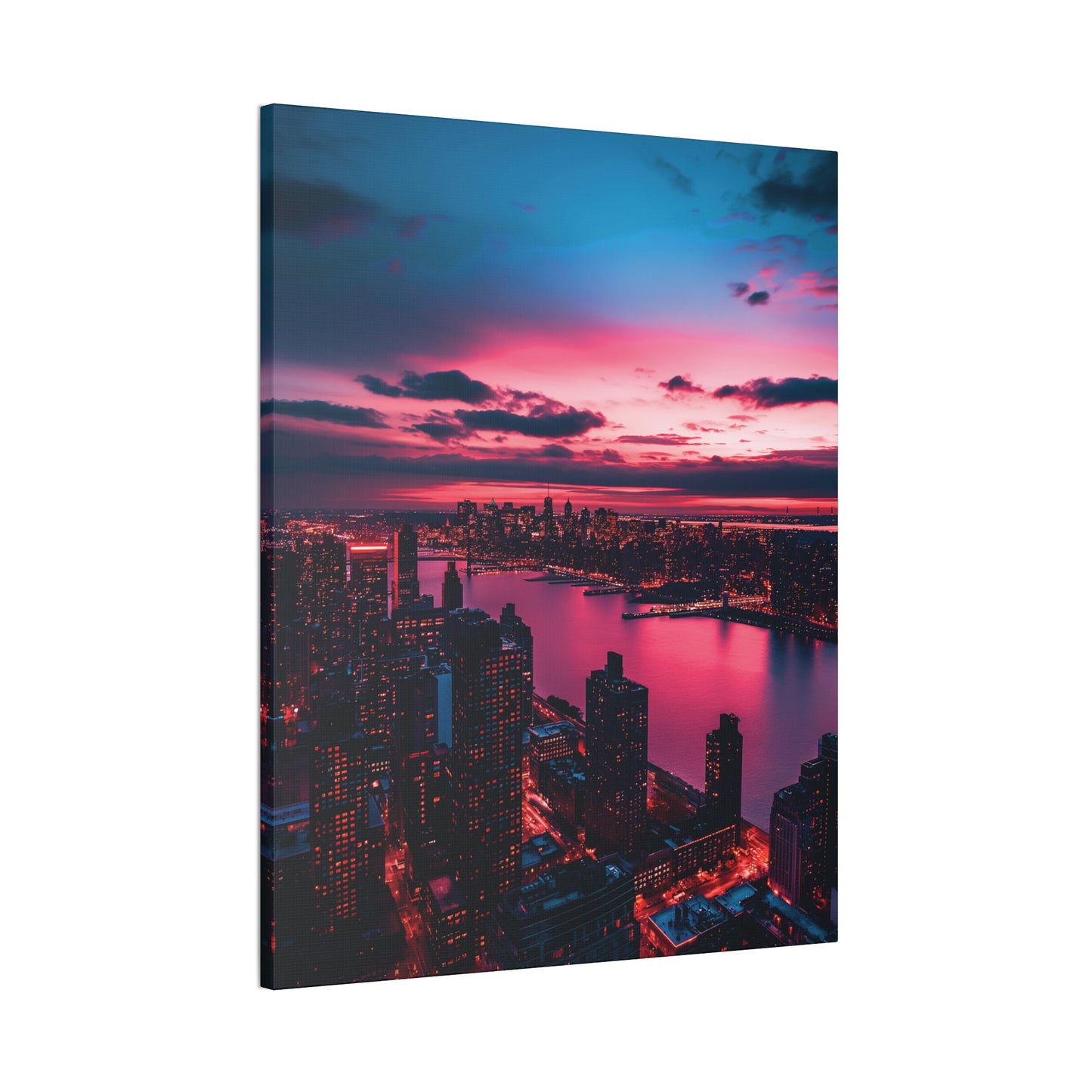 New York 3 Canvas Stretched, 0.75"