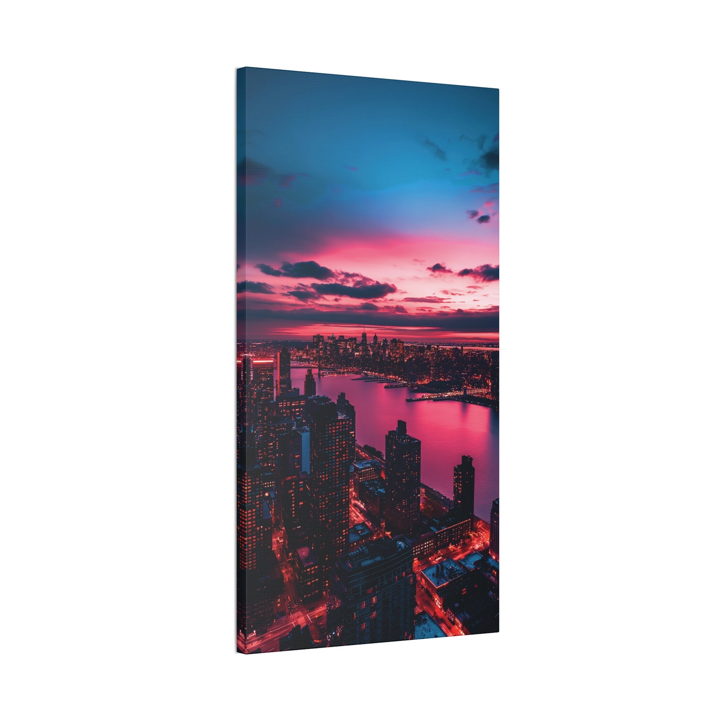 New York 3 Canvas Stretched, 0.75"